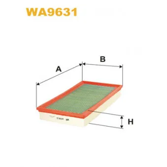 Filtre à air WIX FILTERS WA9631