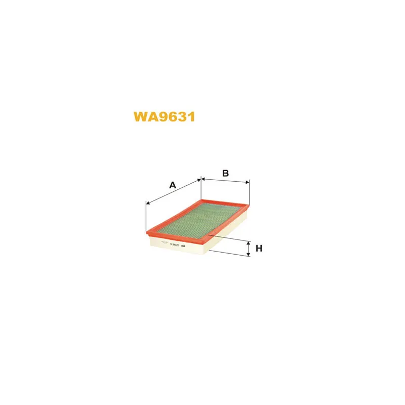 Filtre à air WIX FILTERS WA9631