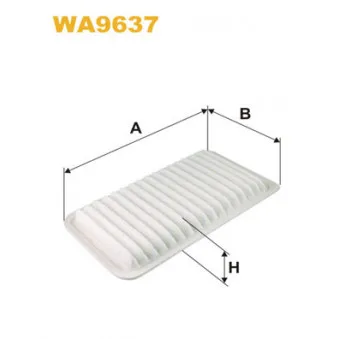 Filtre à air WIX FILTERS WA9637
