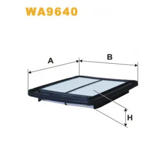 Filtre à air WIX FILTERS WA9640