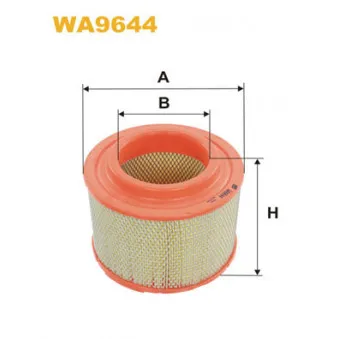 Filtre à air WIX FILTERS WA9644