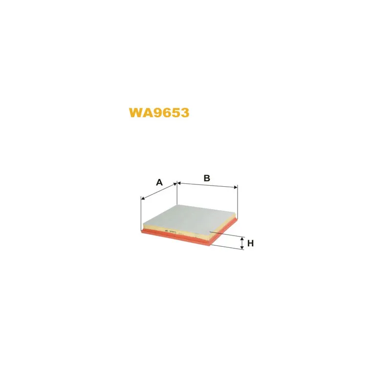 Filtre à air WIX FILTERS WA9653