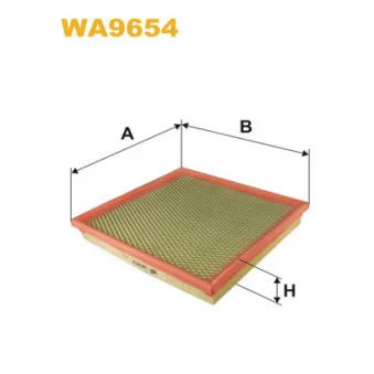 Filtre à air WIX FILTERS