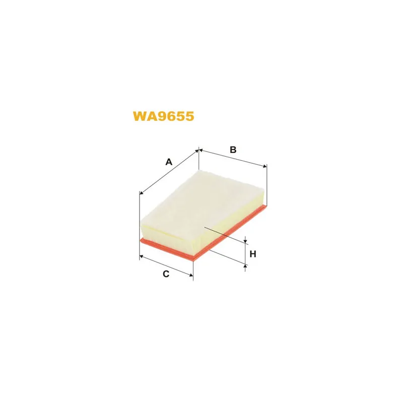 Filtre à air WIX FILTERS WA9655