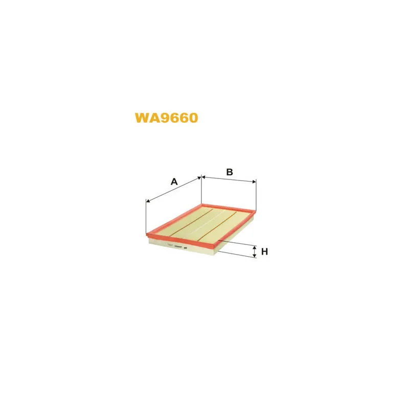 Filtre à air WIX FILTERS WA9660