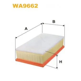 Filtre à air WIX FILTERS WA9662