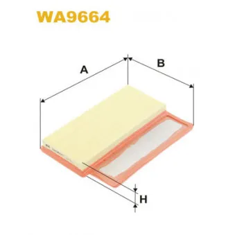 Filtre à air WIX FILTERS