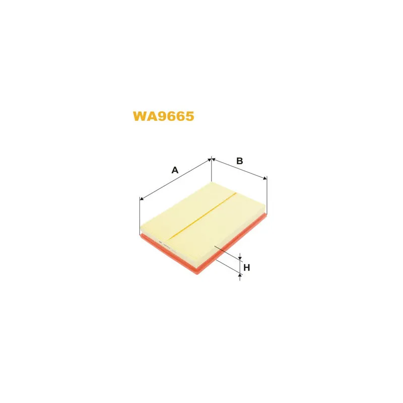 Filtre à air WIX FILTERS WA9665