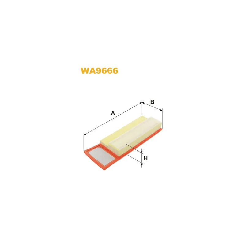 Filtre à air WIX FILTERS WA9666
