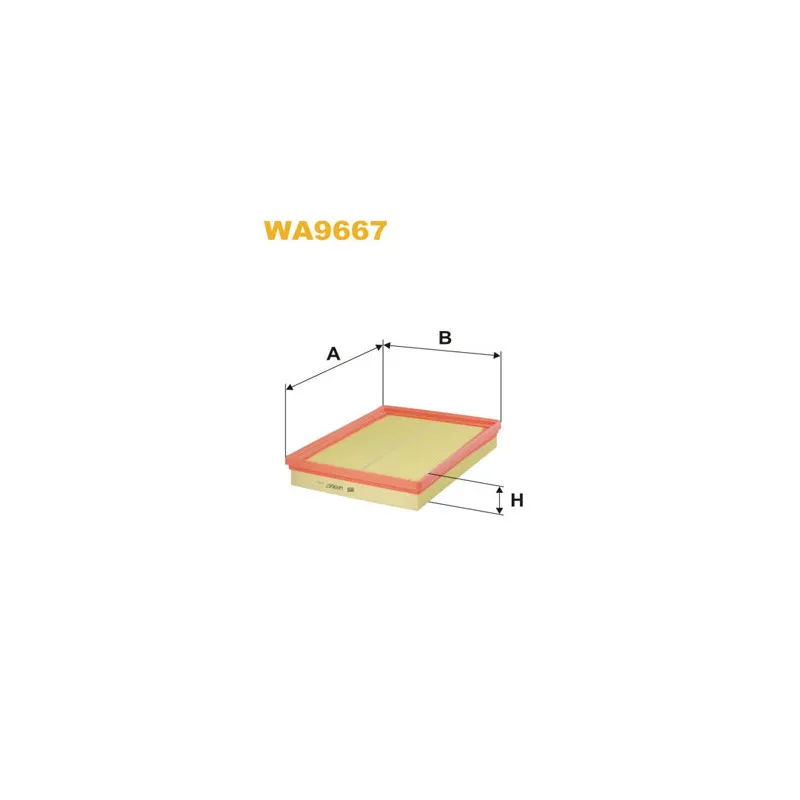 Filtre à air WIX FILTERS WA9667