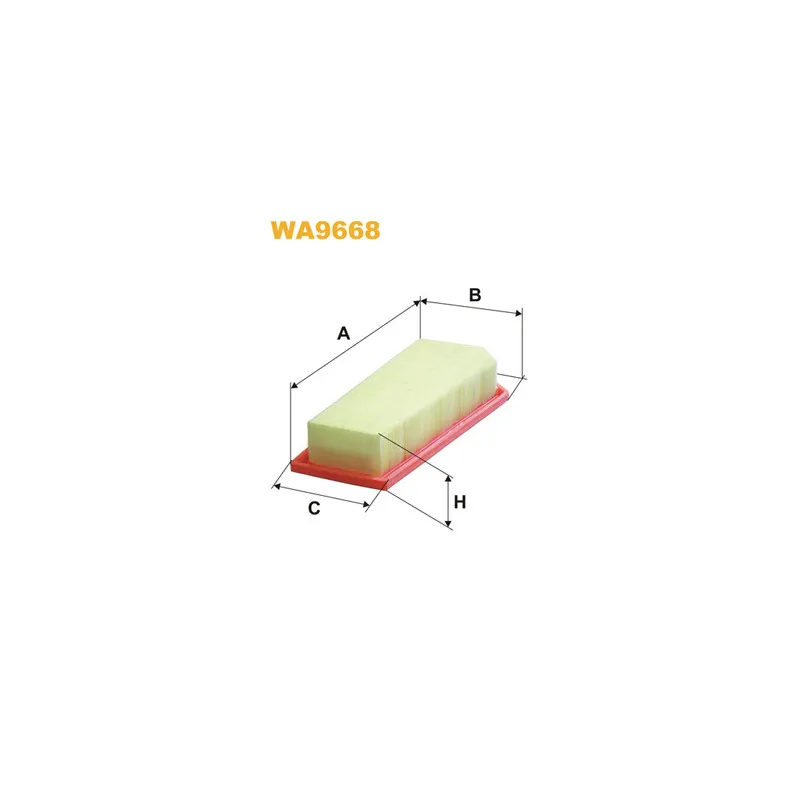 Filtre à air WIX FILTERS WA9668