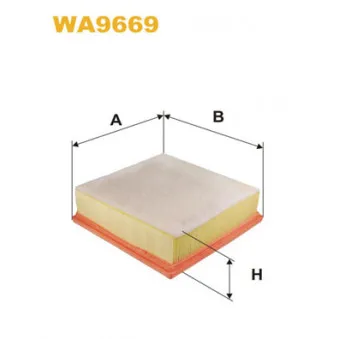 Filtre à air WIX FILTERS