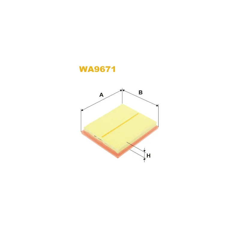 Filtre à air WIX FILTERS WA9671