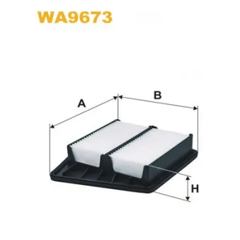 Filtre à air WIX FILTERS WA9673