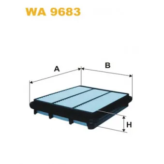Filtre à air WIX FILTERS WA9683