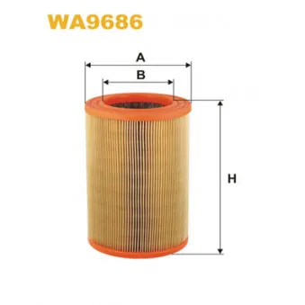 Filtre à air WIX FILTERS WA9686