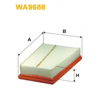 Filtre à air WIX FILTERS WA9688