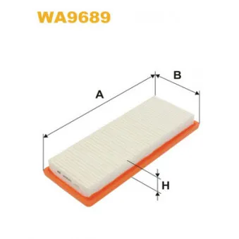 Filtre à air WIX FILTERS WA9689