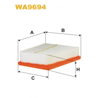 Filtre à air WIX FILTERS WA9694