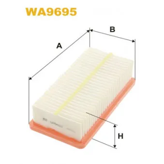 Filtre à air WIX FILTERS WA9695