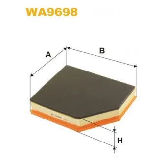 Filtre à air WIX FILTERS WA9698