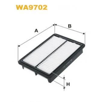 Filtre à air WIX FILTERS WA9702