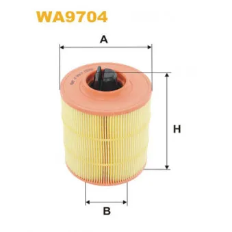 Filtre à air WIX FILTERS WA9704