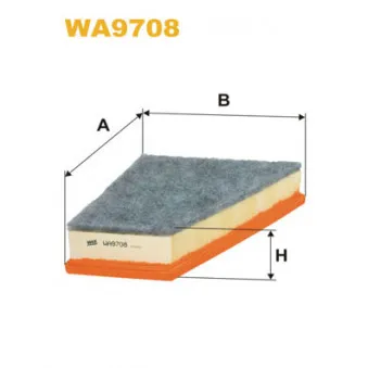 Filtre à air WIX FILTERS WA9708