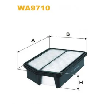 Filtre à air WIX FILTERS WA9710