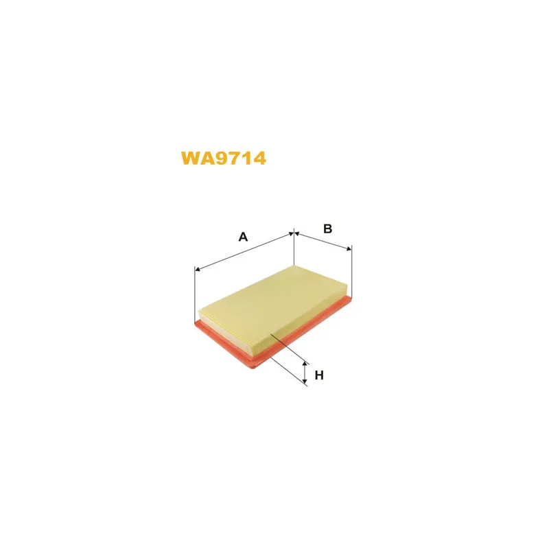 Filtre à air WIX FILTERS WA9714