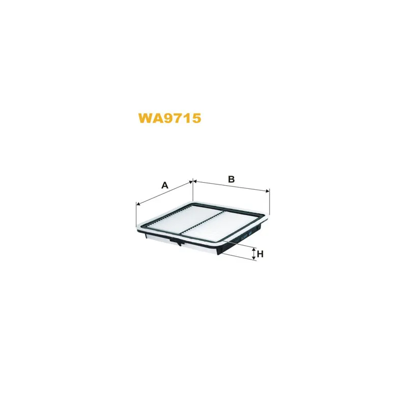 Filtre à air WIX FILTERS WA9715