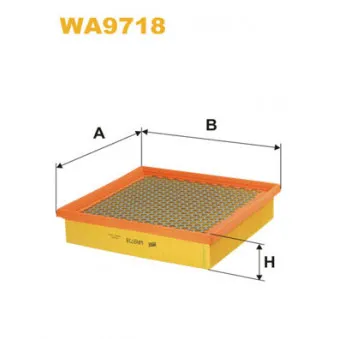 Filtre à air WIX FILTERS WA9718