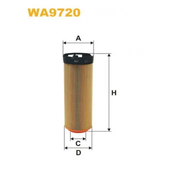 Filtre à air WIX FILTERS WA9720