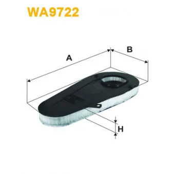 Filtre à air WIX FILTERS WA9722
