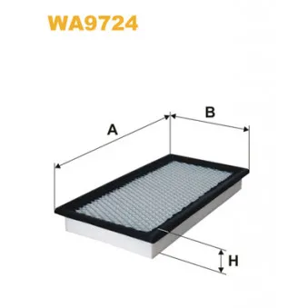 Filtre à air WIX FILTERS WA9724