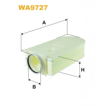 Filtre à air WIX FILTERS WA9727