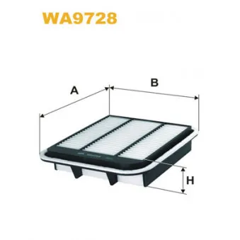 Filtre à air WIX FILTERS WA9728