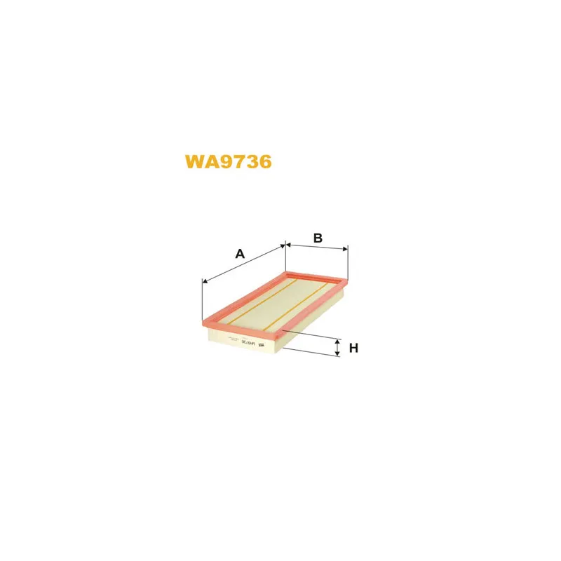 Filtre à air WIX FILTERS WA9736