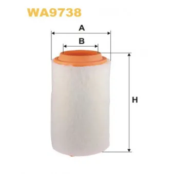 Filtre à air WIX FILTERS WA9738