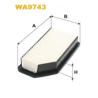 Filtre à air WIX FILTERS WA9743