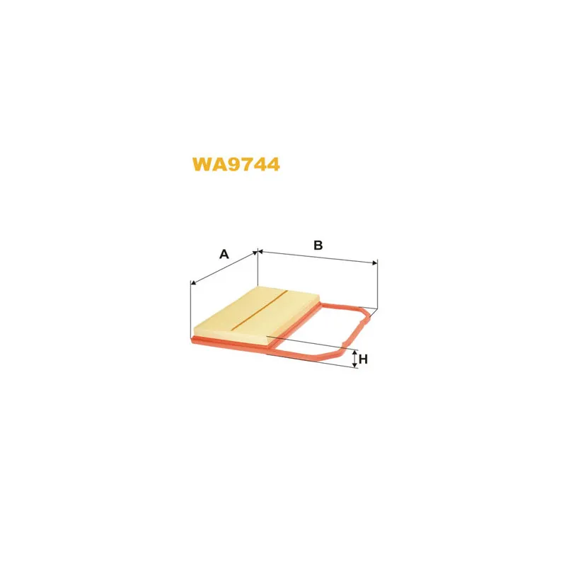 Filtre à air WIX FILTERS WA9744