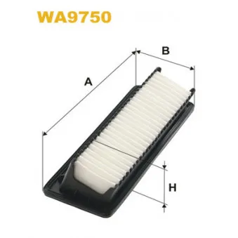 Filtre à air WIX FILTERS