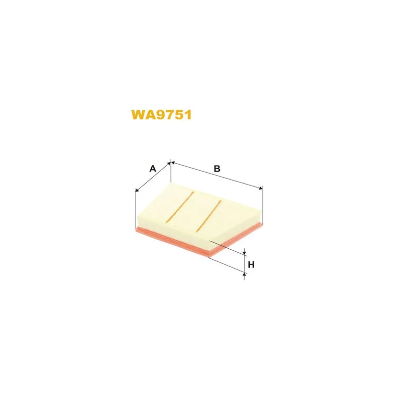 Filtre à air WIX FILTERS WA9751
