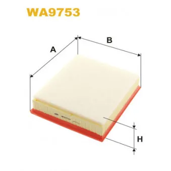 Filtre à air WIX FILTERS WA9753