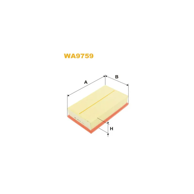 Filtre à air WIX FILTERS WA9759