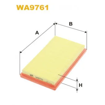 Filtre à air WIX FILTERS