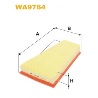 Filtre à air WIX FILTERS WA9764