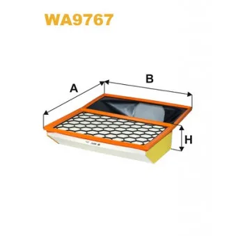 Filtre à air WIX FILTERS WA9767