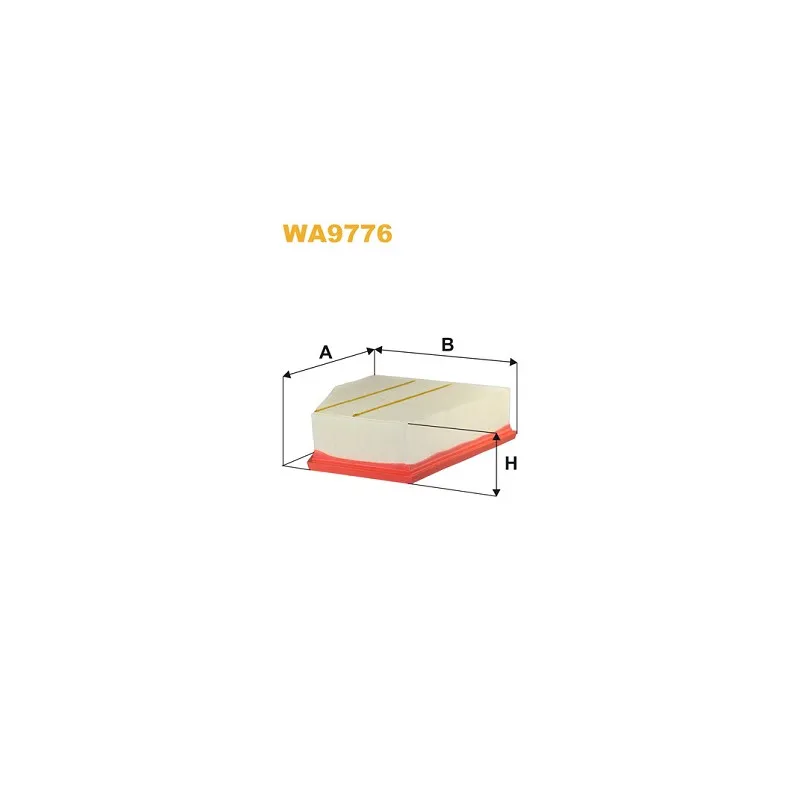 Filtre à air WIX FILTERS WA9776