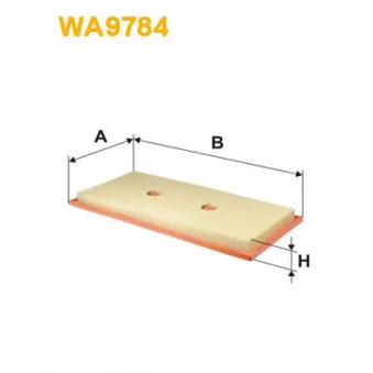 Filtre à air WIX FILTERS WA9784
